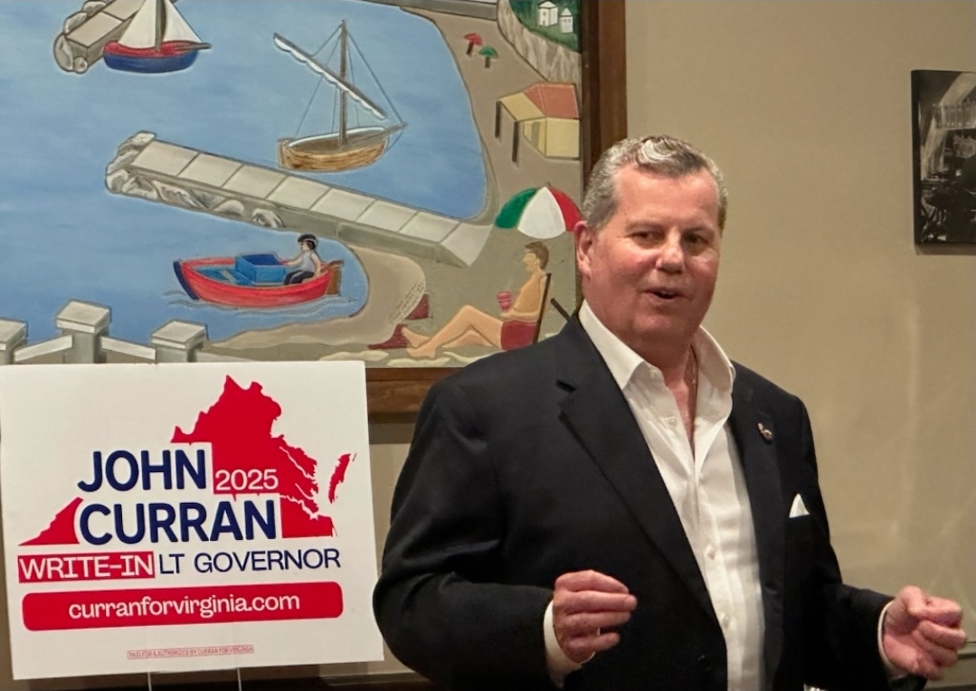 For those who Support John Curran’s Write-In Campaign for Virginia Lt. Governor: A Voice for the People