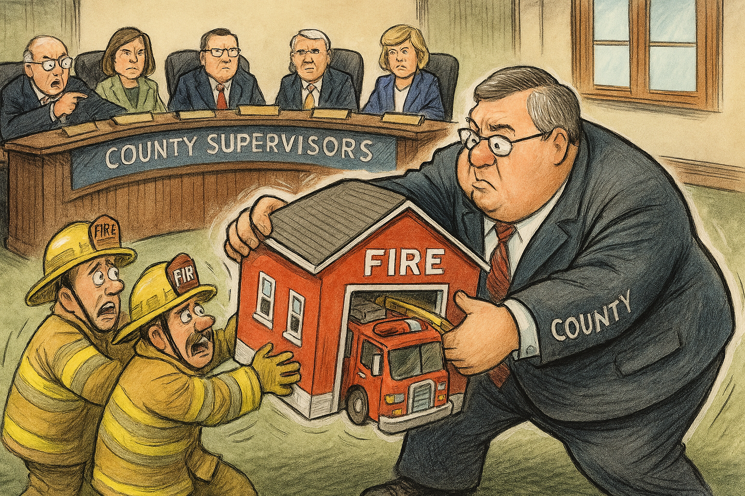 Tazewell County takeover of Fire Service—It could cost the Taxpayer Big