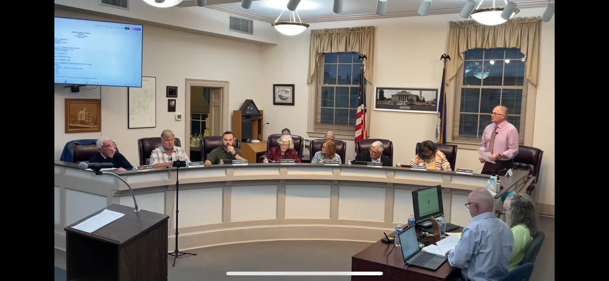 Marion Town Council Meeting Recap – November 3, 2025-Dr. Gates Returns