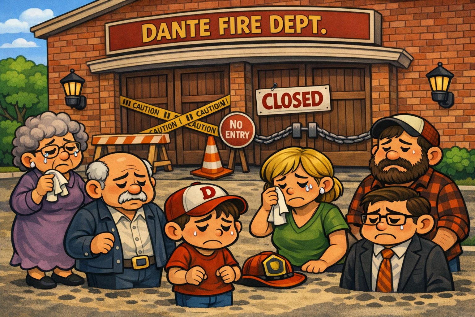The People Have Come to Acceptance of No Dante Fire Department