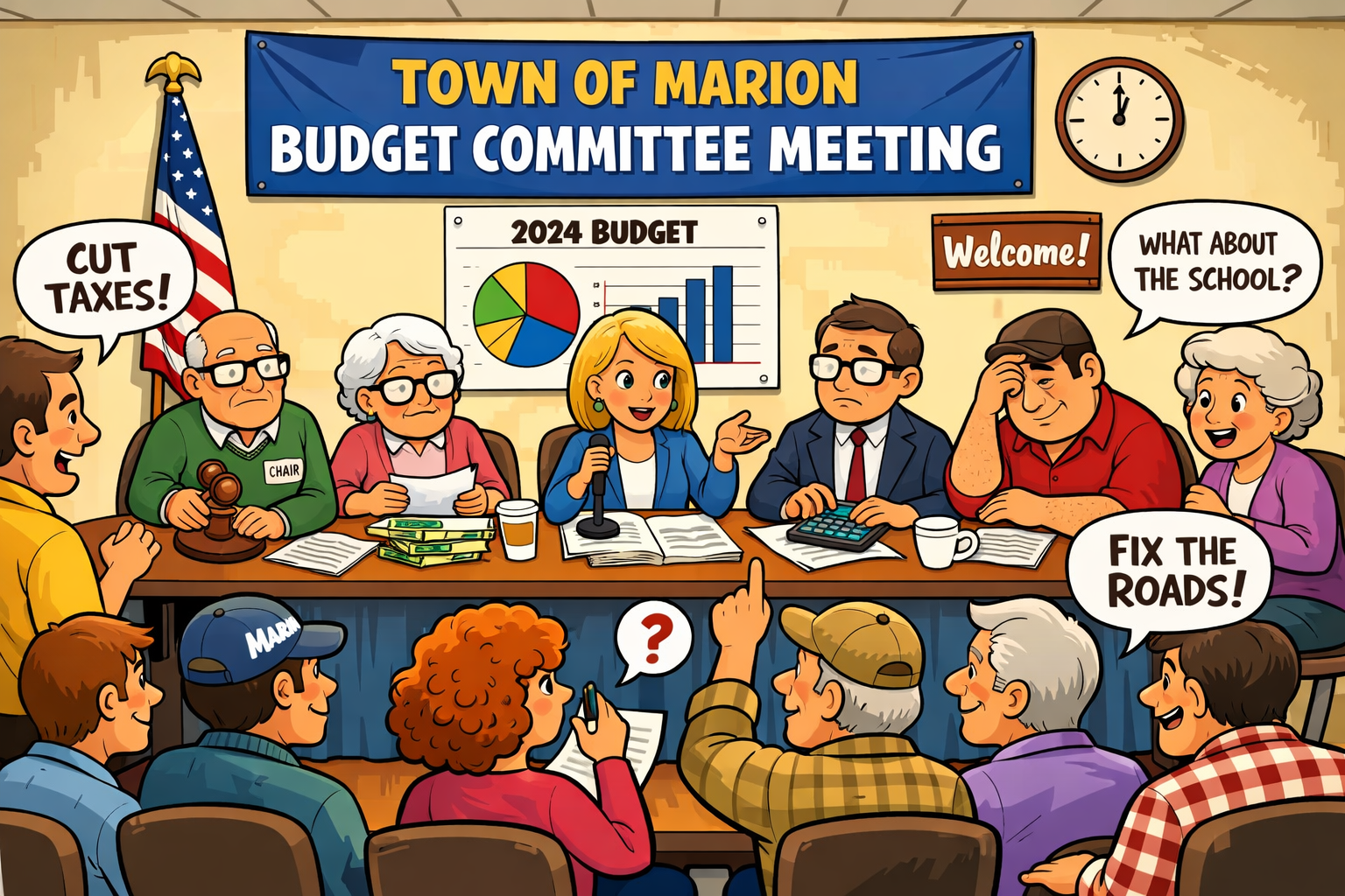 Marion Budget Committee Reviews FY27
