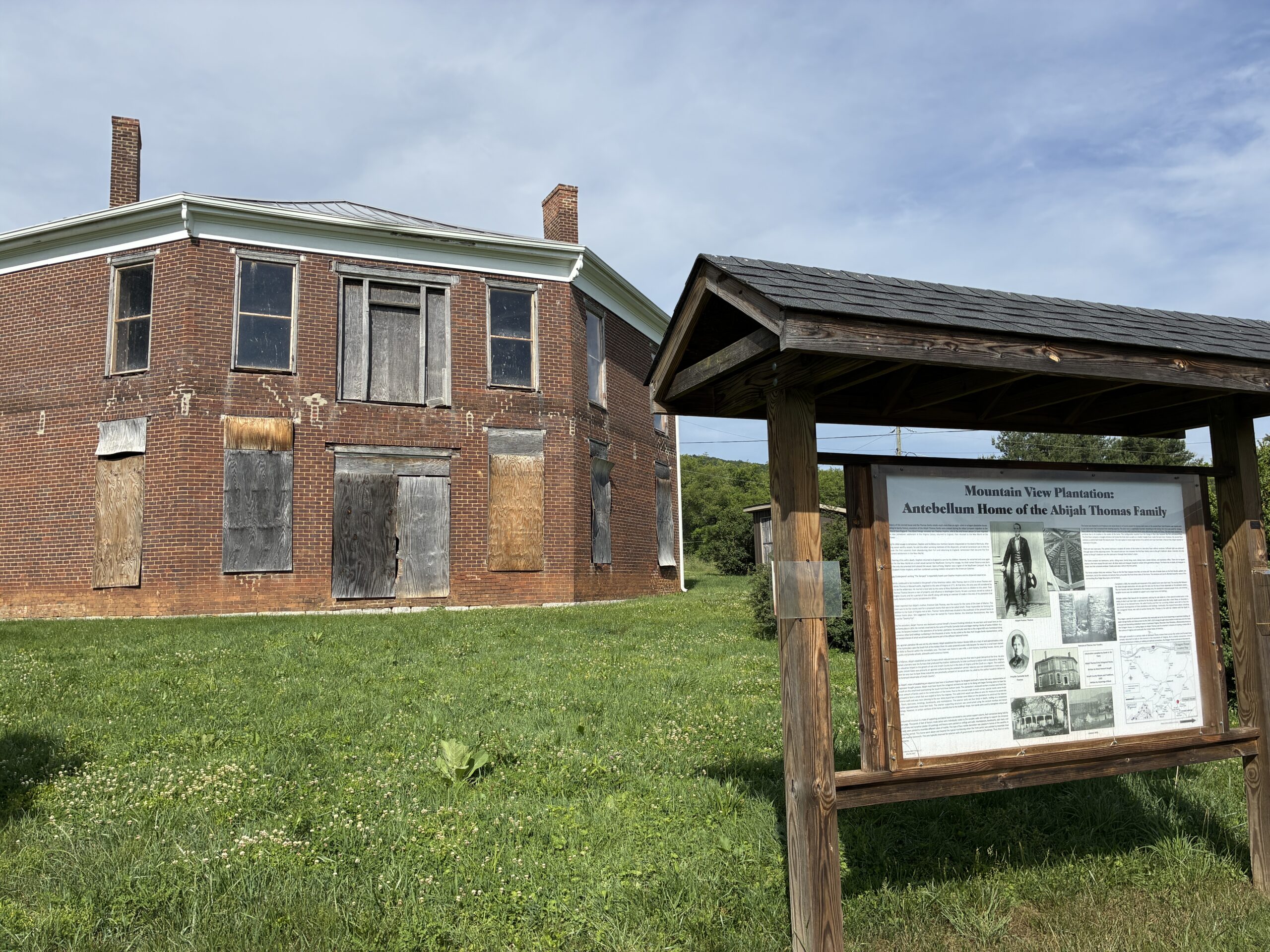 Smyth County Historical Society Presentation Abijah Thomas Octagon House