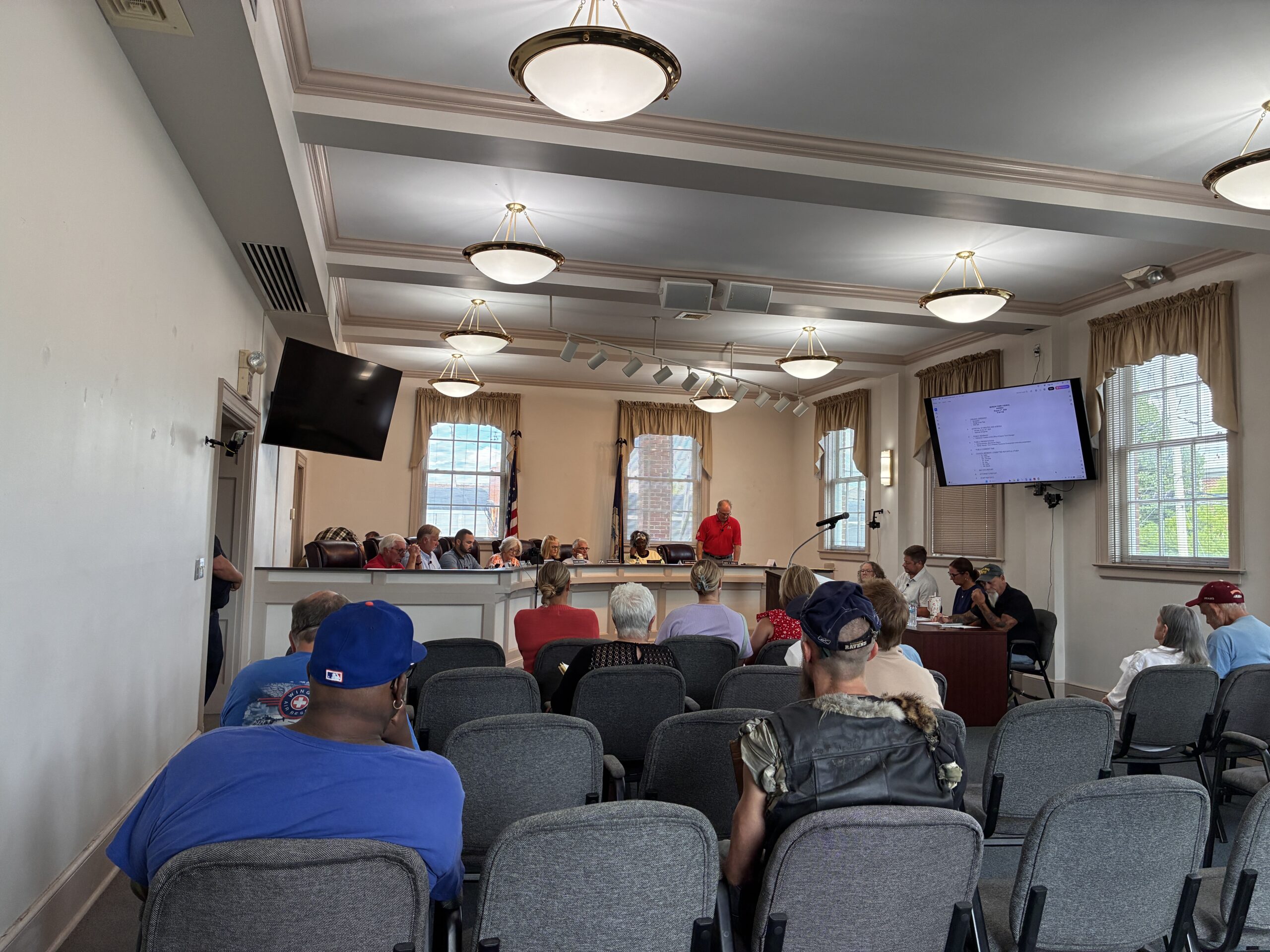 Marion Town Council Advances Deputy Town Manager Ordinance After Lengthy Public Hearing and Makes Appointments to BZA and Planning Commission